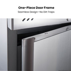 FED-X S/S Double Door Upright Fridge 1200L XURC1200SFV