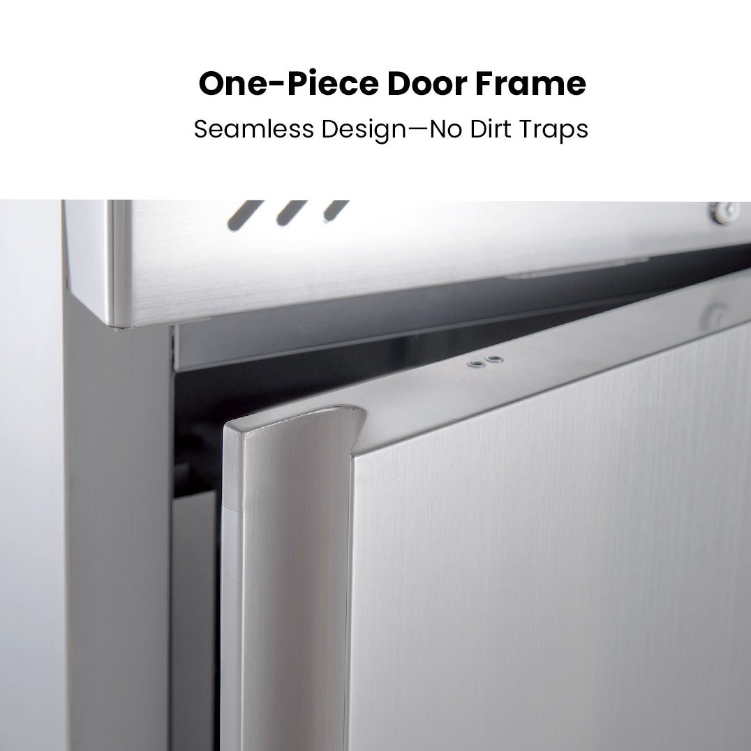 FED-X S/S Double Door Upright Freezer XURF1200SFV