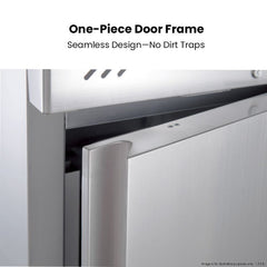 FED-X S/S Single Door Upright Fridge 429L XURC400SFV