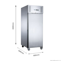 FED-X S/S Single Door Upright Freezer XURF600SFV