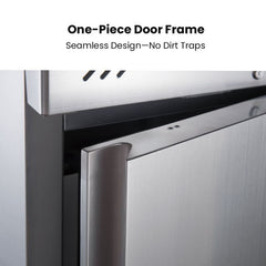 FED-X S/S Single Door Upright Fridge 600L XURC600SFV