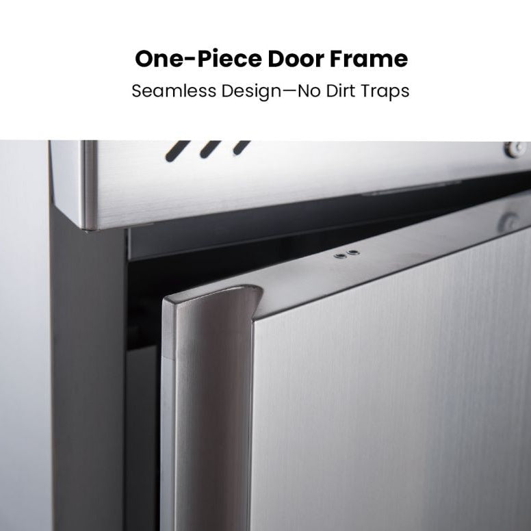 FED-X S/S Single Door Upright Fridge 600L XURC600SFV