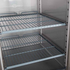 FED-X S/S Full Glass Door Upright Freezer XURF600G1V