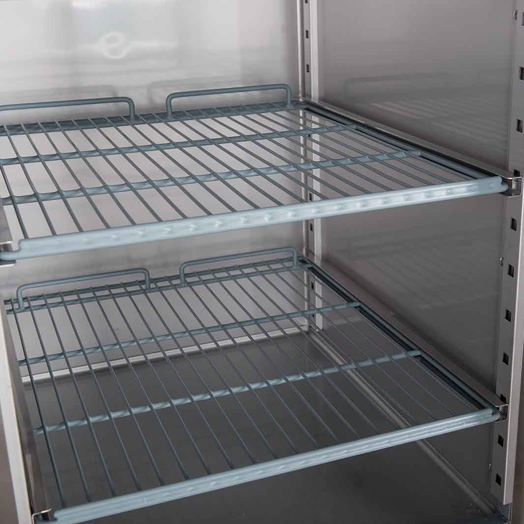 FED-X S/S Double Door Upright Freezer XURF1200SFV