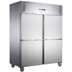 FED-X S/S Four Door Upright Fridge 1200L XURC1200S2V