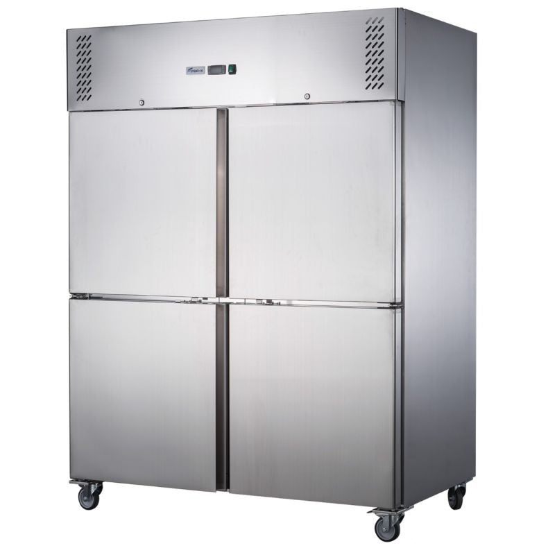 FED-X S/S Four Door Upright Fridge 1200L XURC1200S2V