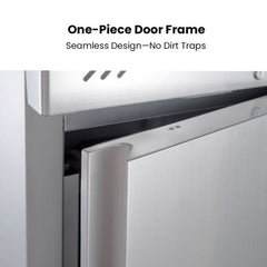FED-X S/S Two Door Upright Fridge XURC650S1V