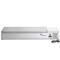 FED-X Salad Bench With Stainless Steel Lid XVRX1500/380S