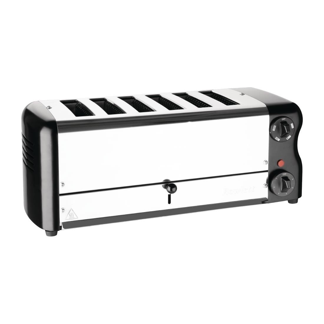 Rowlett Stainless Steel White 8 Slot Toaster